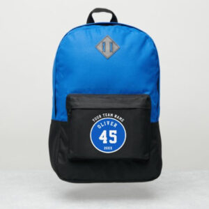 Customizable Sports or Hiking Backpack available in different colors.